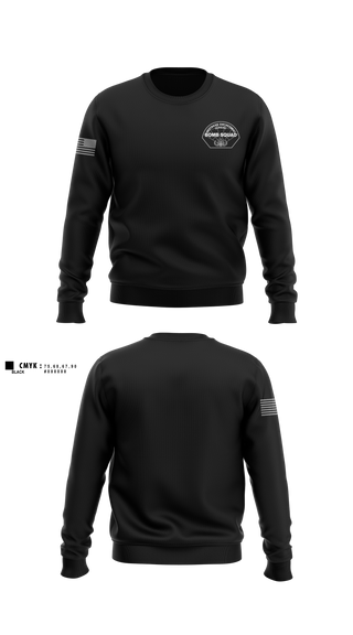 Crew Neck Sweatshirt, Westshore Enforcement Bureau Bomb Squad, Police, Teamtime, Team time, sublimation, custom sports apparel, team uniforms, spirit wear, spiritwear, sports uniforms, custom shirts, team store, custom team store, fundraiser sports, apparel fundraiser