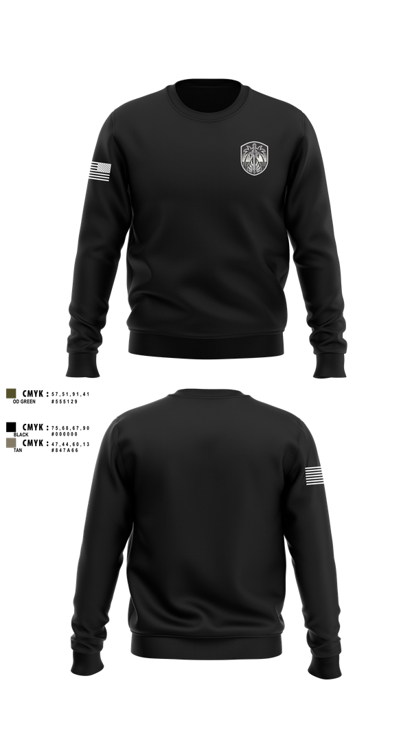 Crew Neck Sweatshirt, Bradenton PD Swat, , Teamtime, Team time, sublimation, custom sports apparel, team uniforms, spirit wear, spiritwear, sports uniforms, custom shirts, team store, custom team store, fundraiser sports, apparel fundraiser