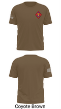 Marine Det. Fort Gregg-Adams Bravo Company 18643837 Old School Cotton Feel Shirt - 10