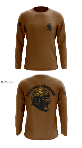 Long Sleeve Performance Shirt, 1136th MP Co, , Teamtime, Team time, sublimation, custom sports apparel, team uniforms, spirit wear, spiritwear, sports uniforms, custom shirts, team store, custom team store, fundraiser sports, apparel fundraiser