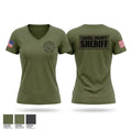 Laurel county sheriffs Women's Short Sleeve V-neck Shirt - 1