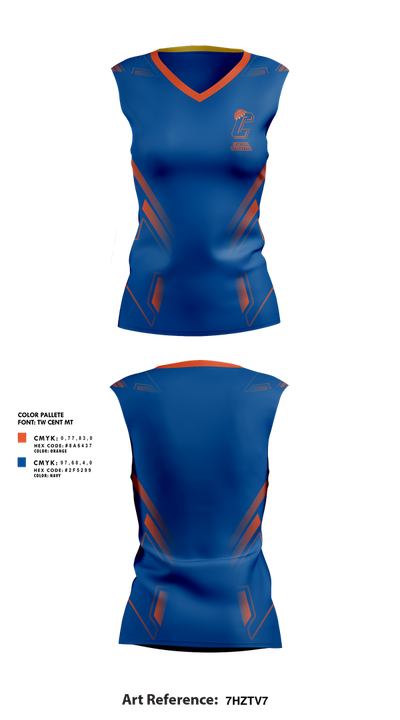 Catskill Volleyball 51447521 Sleeveless Performance Shirt - 3