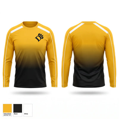 Ohio Dominican University Panthers Long Sleeve Performance Shirt - 1