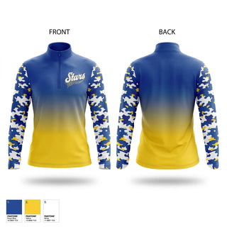 Quarter Zip Jacket, Butler Stars, Softball, Teamtime, Team time, sublimation, custom sports apparel, team uniforms, spirit wear, spiritwear, sports uniforms, custom shirts, team store, custom team store, fundraiser sports, apparel fundraiser