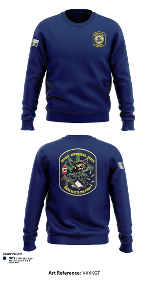 Crew Neck Sweatshirt, Columbia PD K-9 UnitColumbia PD K-9 Unit, Police, Teamtime, Team time, sublimation, custom sports apparel, team uniforms, spirit wear, spiritwear, sports uniforms, custom shirts, team store, custom team store, fundraiser sports, apparel fundraiser