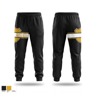 Sweatpants, SCOTT CITY POLICE DEPT., Police, Teamtime, Team time, sublimation, custom sports apparel, team uniforms, spirit wear, spiritwear, sports uniforms, custom shirts, team store, custom team store, fundraiser sports, apparel fundraiser