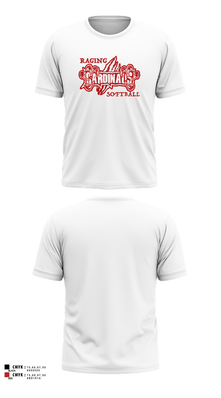 Short Sleeve Performance Shirt, Raging Cardinals, Softball, Teamtime, Team time, sublimation, custom sports apparel, team uniforms, spirit wear, spiritwear, sports uniforms, custom shirts, team store, custom team store, fundraiser sports, apparel fundraiser