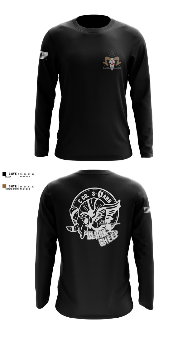 Long Sleeve Performance Shirt, C-Co, 3-1 AHB, 1ID, , Teamtime, Team time, sublimation, custom sports apparel, team uniforms, spirit wear, spiritwear, sports uniforms, custom shirts, team store, custom team store, fundraiser sports, apparel fundraiser