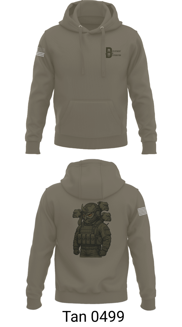 Hoodie, Deployment & Distribution Flight, , Teamtime, Team time, sublimation, custom sports apparel, team uniforms, spirit wear, spiritwear, sports uniforms, custom shirts, team store, custom team store, fundraiser sports, apparel fundraiser