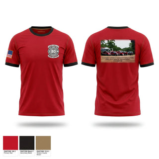 Old School Cotton Feel Shirt, Eastern Garrett vol fire & rescue dept, Fire Department, Teamtime, Team time, sublimation, custom sports apparel, team uniforms, spirit wear, spiritwear, sports uniforms, custom shirts, team store, custom team store, fundraiser sports, apparel fundraiser