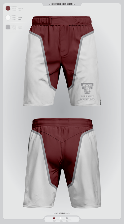 Torrance Wrestling 54708055 Fight Shorts - 1