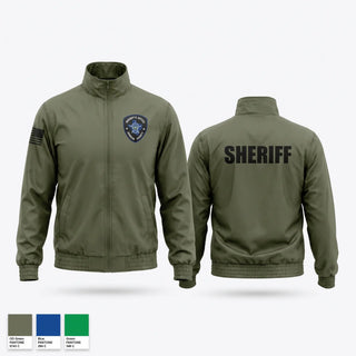 Windbreaker, Johnson County Sheriff office Texas, Police, Teamtime, Team time, sublimation, custom sports apparel, team uniforms, spirit wear, spiritwear, sports uniforms, custom shirts, team store, custom team store, fundraiser sports, apparel fundraiser