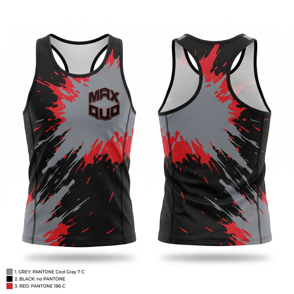 Mens Track Singlet, Maximum Quotient Track Club, Track & Field, Teamtime, Team time, sublimation, custom sports apparel, team uniforms, spirit wear, spiritwear, sports uniforms, custom shirts, team store, custom team store, fundraiser sports, apparel fundraiser