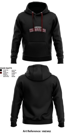 Hoodie, Hancock Wrestling, Wrestling, Teamtime, Team time, sublimation, custom sports apparel, team uniforms, spirit wear, spiritwear, sports uniforms, custom shirts, team store, custom team store, fundraiser sports, apparel fundraiser