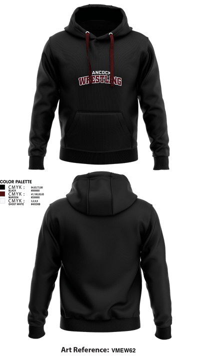 Hancock Wrestling 57405876 Hoodie - 1