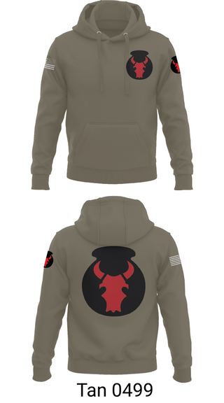 Hoodie, 2nd Brigade Combat Team, 34th Infantry Division, , Teamtime, Team time, sublimation, custom sports apparel, team uniforms, spirit wear, spiritwear, sports uniforms, custom shirts, team store, custom team store, fundraiser sports, apparel fundraiser