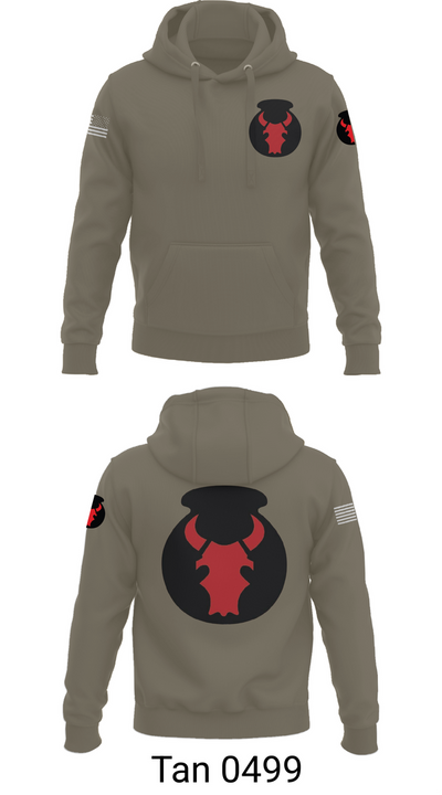 2nd Brigade Combat Team, 34th Infantry Division 70641214 Hoodie - 74