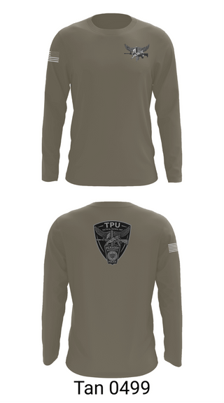 Long Sleeve Performance Shirt, Tactical Patrol Unit, Police, Teamtime, Team time, sublimation, custom sports apparel, team uniforms, spirit wear, spiritwear, sports uniforms, custom shirts, team store, custom team store, fundraiser sports, apparel fundraiser