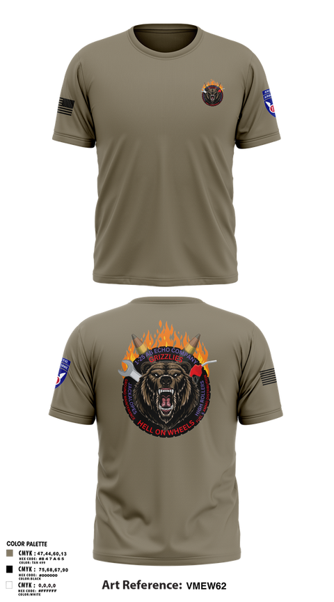 Short Sleeve Performance Shirt, E co 1/25, Army, Teamtime, Team time, sublimation, custom sports apparel, team uniforms, spirit wear, spiritwear, sports uniforms, custom shirts, team store, custom team store, fundraiser sports, apparel fundraiser