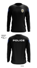 Vincennes Police Department 76255219 Long Sleeve Performance Shirt 2