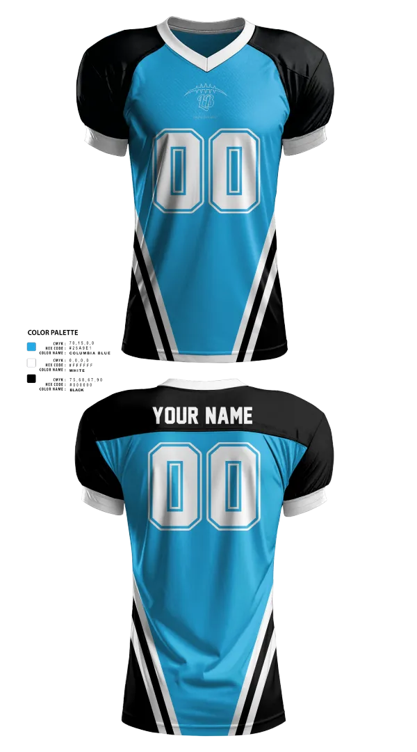 Football Jersey, Laguna Beach Youth Football, , Teamtime, Team time, sublimation, custom sports apparel, team uniforms, spirit wear, spiritwear, sports uniforms, custom shirts, team store, custom team store, fundraiser sports, apparel fundraiser