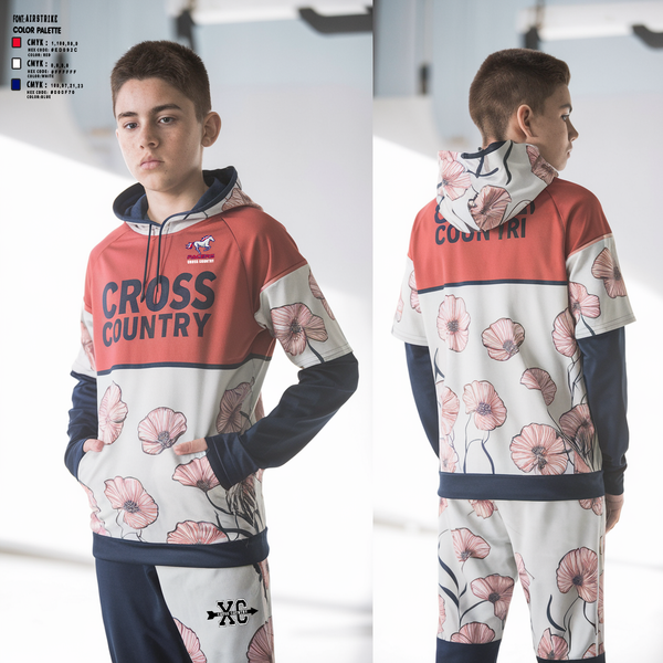 Hoodie, Plaza Park, Cross Country, Teamtime, Team time, sublimation, custom sports apparel, team uniforms, spirit wear, spiritwear, sports uniforms, custom shirts, team store, custom team store, fundraiser sports, apparel fundraiser