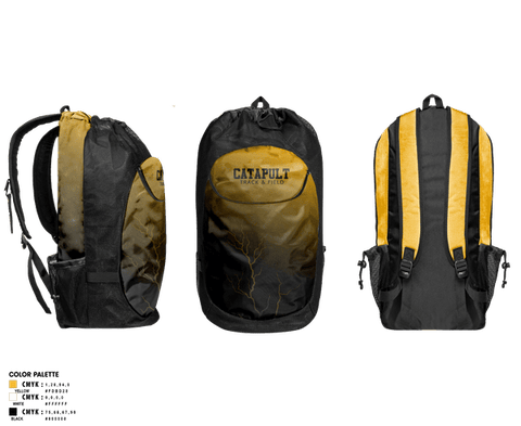 Gear Bag, Catapult Track & Field, Track & Field, Teamtime, Team time, sublimation, custom sports apparel, team uniforms, spirit wear, spiritwear, sports uniforms, custom shirts, team store, custom team store, fundraiser sports, apparel fundraiser