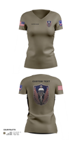 11th ADSB Women's Short Sleeve V-neck Shirt - 81