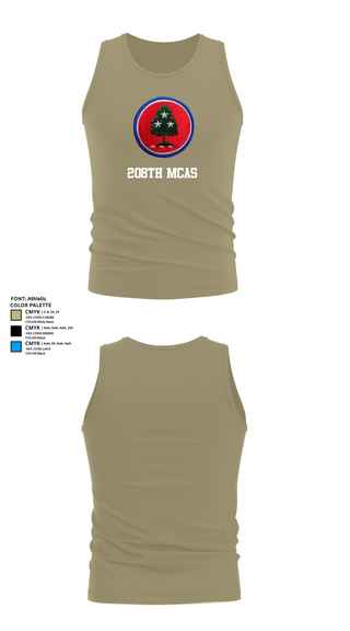 Tank Top, 208th MCAS, National Guard, Teamtime, Team time, sublimation, custom sports apparel, team uniforms, spirit wear, spiritwear, sports uniforms, custom shirts, team store, custom team store, fundraiser sports, apparel fundraiser