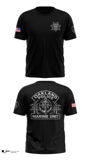 Short Sleeve Performance Shirt, Oakland Police Marine Unit, Police, Teamtime, Team time, sublimation, custom sports apparel, team uniforms, spirit wear, spiritwear, sports uniforms, custom shirts, team store, custom team store, fundraiser sports, apparel fundraiser
