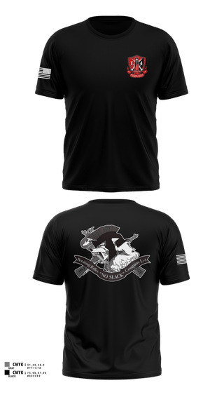 Old School Cotton Feel Shirt, Pershing Rifles, Company L-4, Army, Teamtime, Team time, sublimation, custom sports apparel, team uniforms, spirit wear, spiritwear, sports uniforms, custom shirts, team store, custom team store, fundraiser sports, apparel fundraiser
