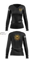 FLARNG SUNSHINE COHORT 7234494 Women's Long Sleeve V-neck Shirt - 30