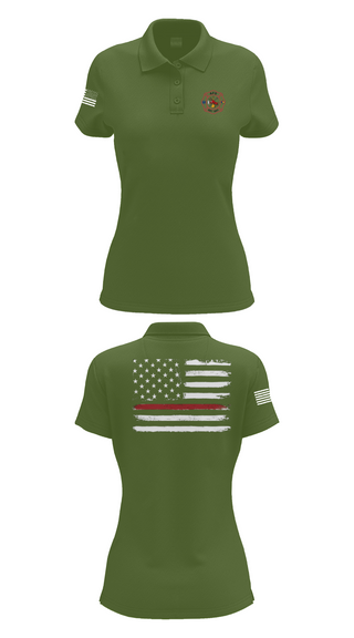 Womens Short Sleeve Performance Polo, Amarillo Fire Department, Fire Department, Teamtime, Team time, sublimation, custom sports apparel, team uniforms, spirit wear, spiritwear, sports uniforms, custom shirts, team store, custom team store, fundraiser sports, apparel fundraiser