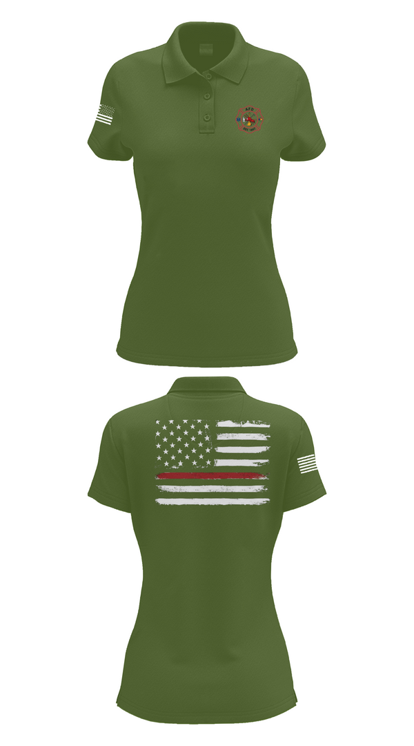Womens Short Sleeve Performance Polo, Amarillo Fire Department, Fire Department, Teamtime, Team time, sublimation, custom sports apparel, team uniforms, spirit wear, spiritwear, sports uniforms, custom shirts, team store, custom team store, fundraiser sports, apparel fundraiser