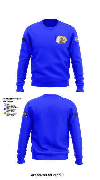 Crew Neck Sweatshirt, 2nd Plt, Doghouse Company, 1/3 TOG, , Teamtime, Team time, sublimation, custom sports apparel, team uniforms, spirit wear, spiritwear, sports uniforms, custom shirts, team store, custom team store, fundraiser sports, apparel fundraiser