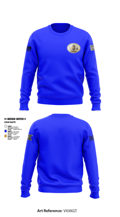 2nd Plt, Doghouse Company, 1/3 TOG 80089099 Crew Neck Sweatshirt - 2