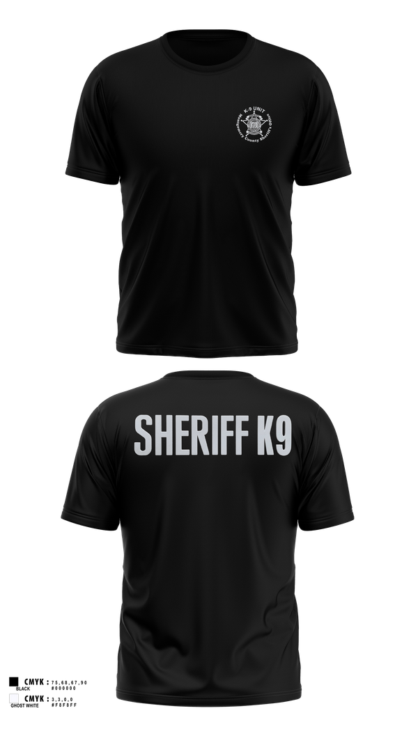 MCSO K-9 Unit (AL) 34475777 Old School Cotton Feel Shirt - 100