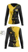 VA Militia 50751514 Women's Long Sleeve V-neck Shirt - 1