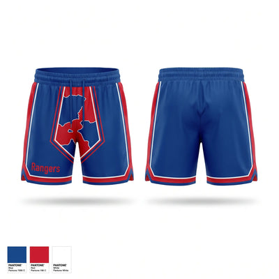Rangers Athletic Shorts With Pockets - 1