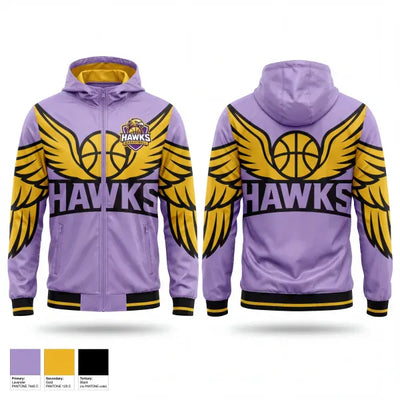Hawks Basketball 10894422 Windbreaker - 1
