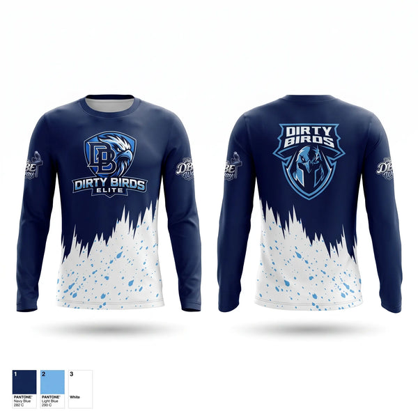 Long Sleeve Performance Shirt, DBE, , Teamtime, Team time, sublimation, custom sports apparel, team uniforms, spirit wear, spiritwear, sports uniforms, custom shirts, team store, custom team store, fundraiser sports, apparel fundraiser