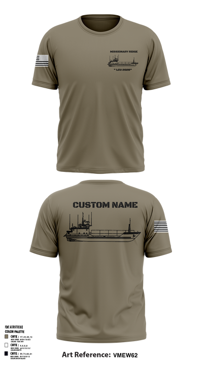 1099th TD 11373724 Short Sleeve Performance Shirt - 55