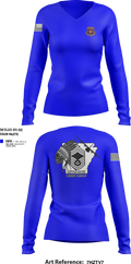 LRAFB Chiefs Group 49231806 Women's Long Sleeve V-neck Shirt - 206