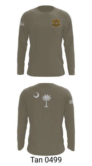 Long Sleeve Performance Shirt, Charleston County Sheriff’s office, Police, Teamtime, Team time, sublimation, custom sports apparel, team uniforms, spirit wear, spiritwear, sports uniforms, custom shirts, team store, custom team store, fundraiser sports, apparel fundraiser