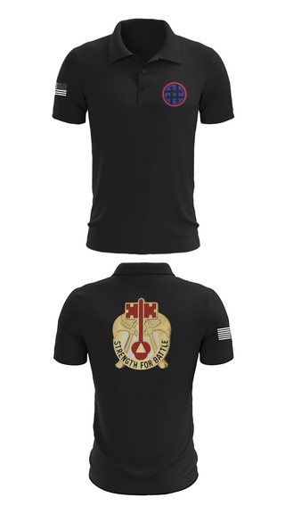 Short Sleeve Performance Polo, 373rd CSSB, Army, Teamtime, Team time, sublimation, custom sports apparel, team uniforms, spirit wear, spiritwear, sports uniforms, custom shirts, team store, custom team store, fundraiser sports, apparel fundraiser