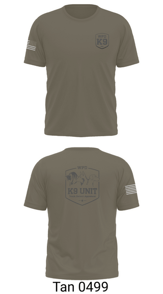 Short Sleeve Performance Shirt, WPD K9, Police, Teamtime, Team time, sublimation, custom sports apparel, team uniforms, spirit wear, spiritwear, sports uniforms, custom shirts, team store, custom team store, fundraiser sports, apparel fundraiser