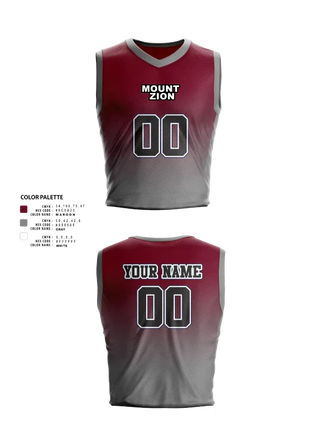 Mens Basketball Jersey, Mount Zion, Men's Basketball, Teamtime, Team time, sublimation, custom sports apparel, team uniforms, spirit wear, spiritwear, sports uniforms, custom shirts, team store, custom team store, fundraiser sports, apparel fundraiser