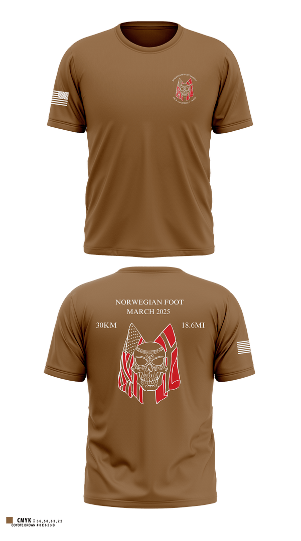 Short Sleeve Performance Shirt, Forged Gold Battalion, Army, Teamtime, Team time, sublimation, custom sports apparel, team uniforms, spirit wear, spiritwear, sports uniforms, custom shirts, team store, custom team store, fundraiser sports, apparel fundraiser