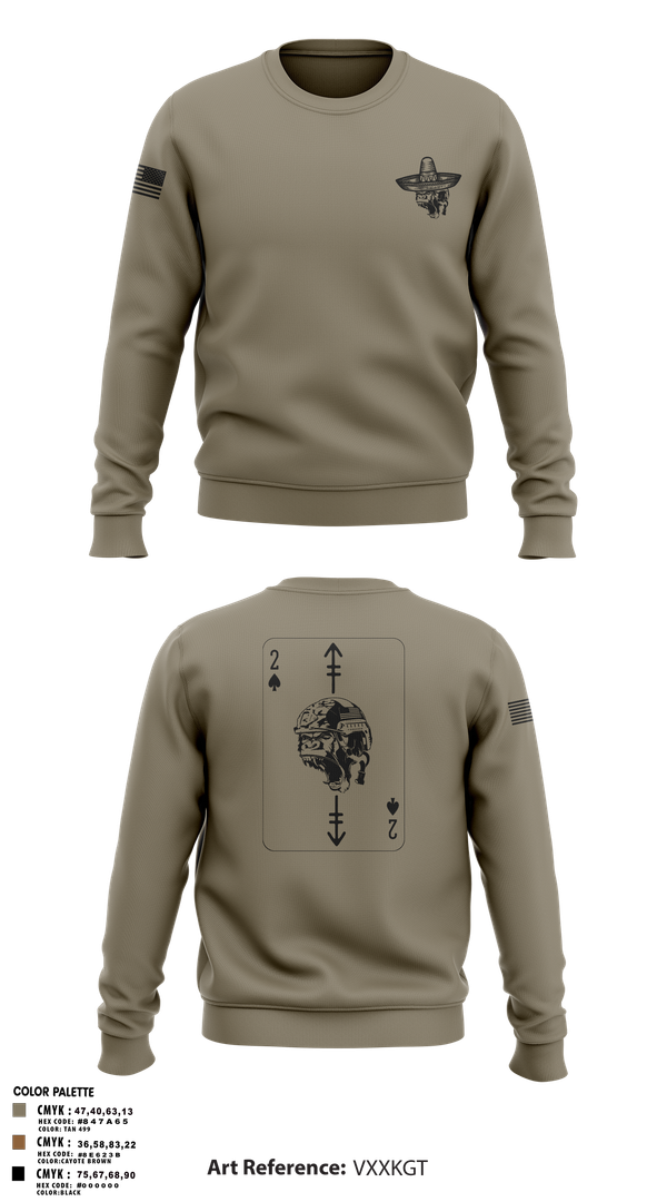 Crew Neck Sweatshirt, Savages, Army, Teamtime, Team time, sublimation, custom sports apparel, team uniforms, spirit wear, spiritwear, sports uniforms, custom shirts, team store, custom team store, fundraiser sports, apparel fundraiser