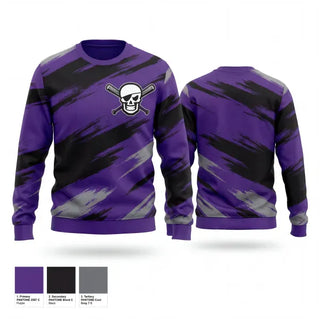 Crew Neck Sweatshirt, Gburg Pirates, Baseball, Teamtime, Team time, sublimation, custom sports apparel, team uniforms, spirit wear, spiritwear, sports uniforms, custom shirts, team store, custom team store, fundraiser sports, apparel fundraiser